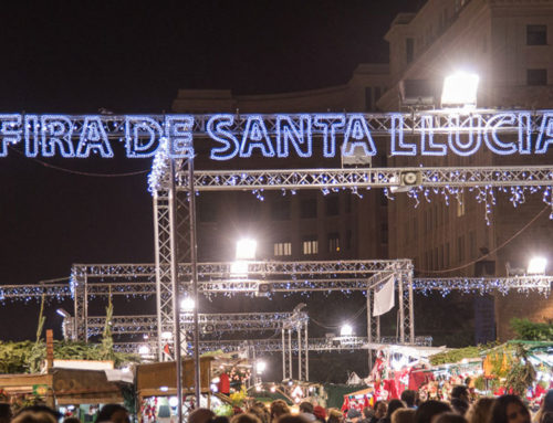 Para estudiantes en Barcelona: la Feria de Santa Llúcia