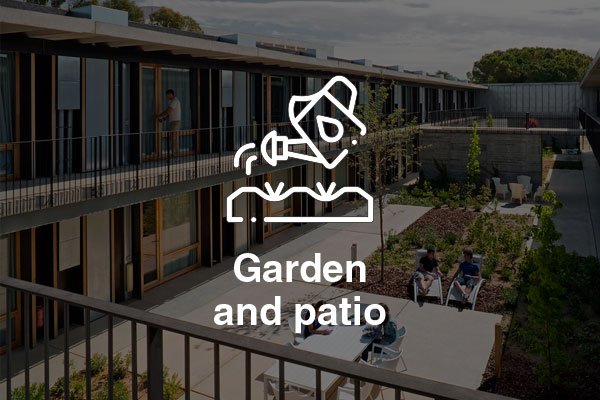 garden and patio
