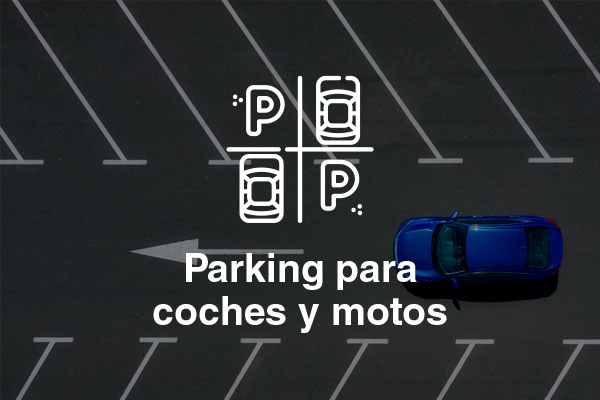 parking coches motos