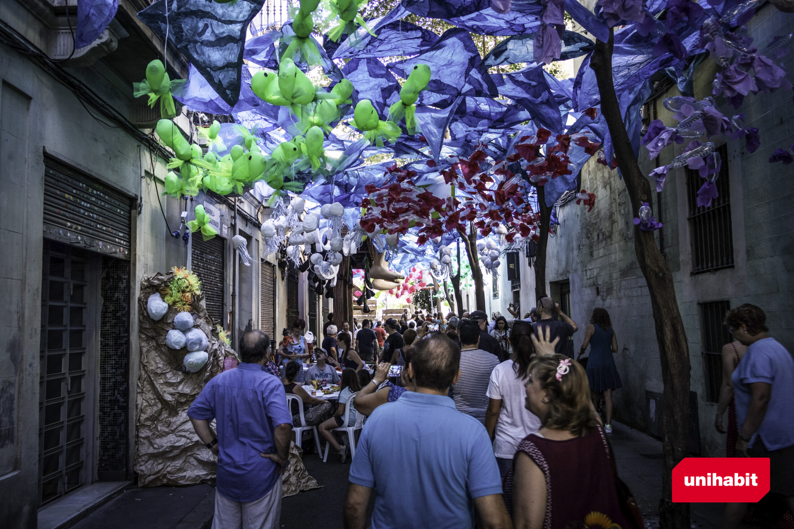 fiestas de gracia 2023 decoracion