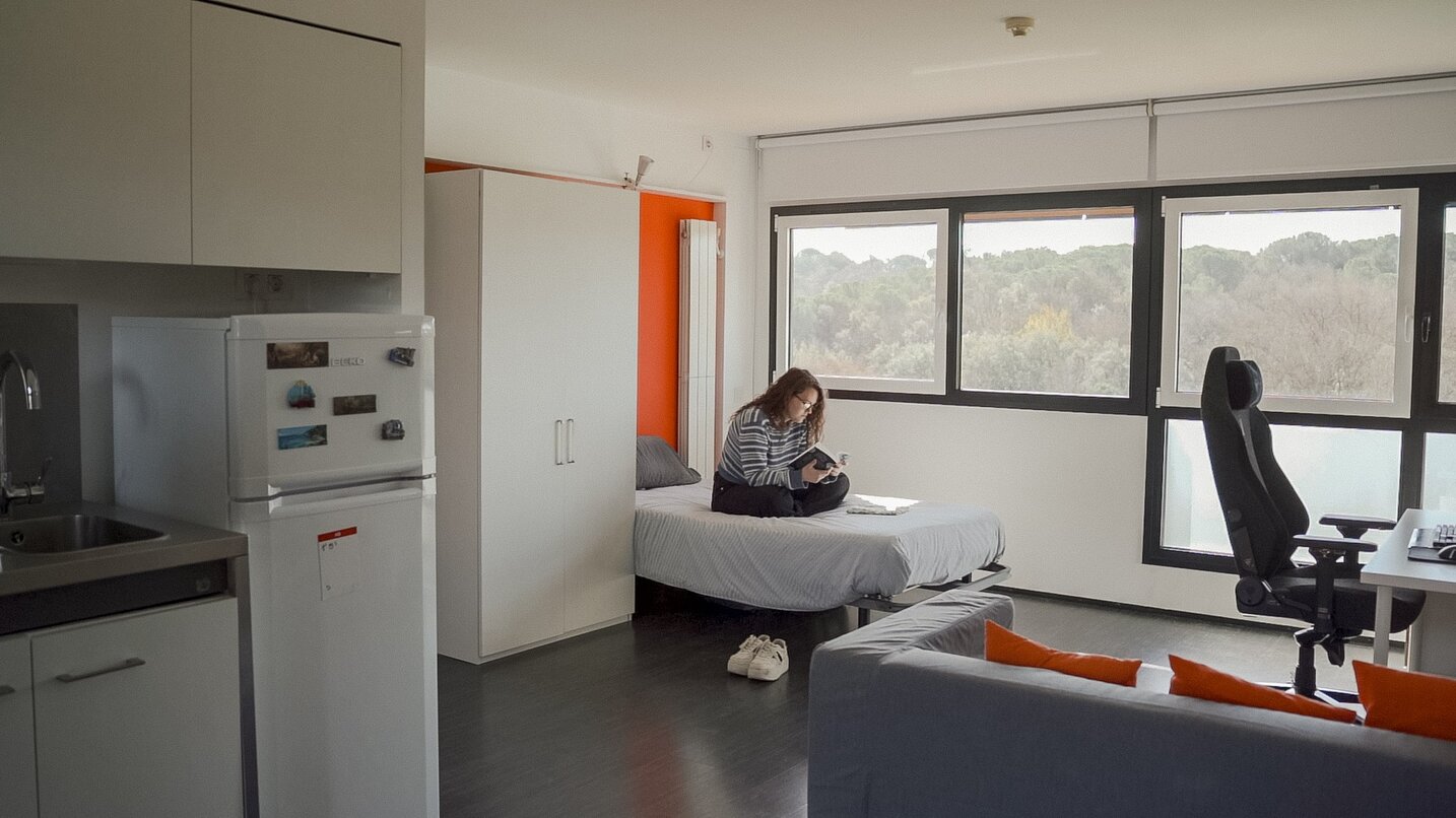 como decorar dormitorio residencia estudiantes